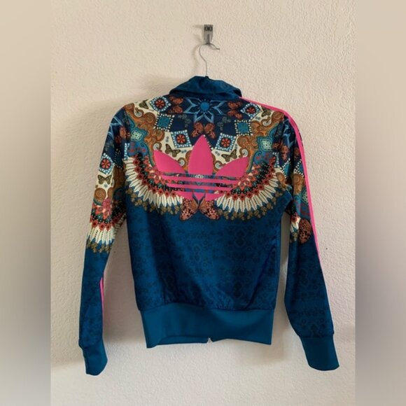 Adidas x The Farm BORBOMIX FIREBIRD Jacket Track Sweat Shirt Top Superstar Sz XS - Picture 2 of 12